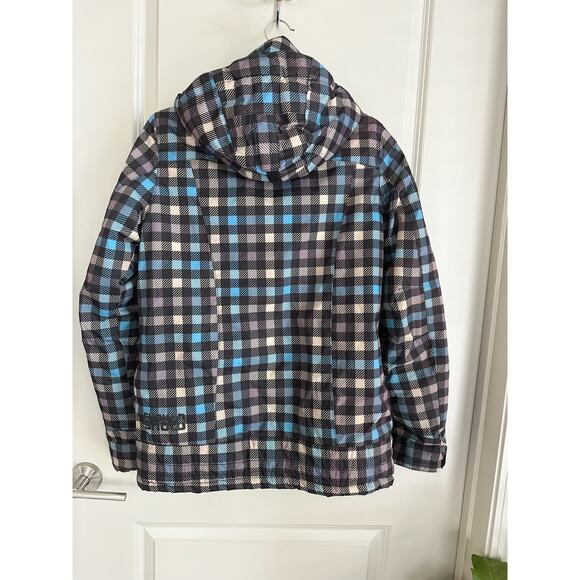 Funk ‘N’ Soul Women’s Ski Snowboard Plaid Jacket Sz. Small - Picture 3 of 15